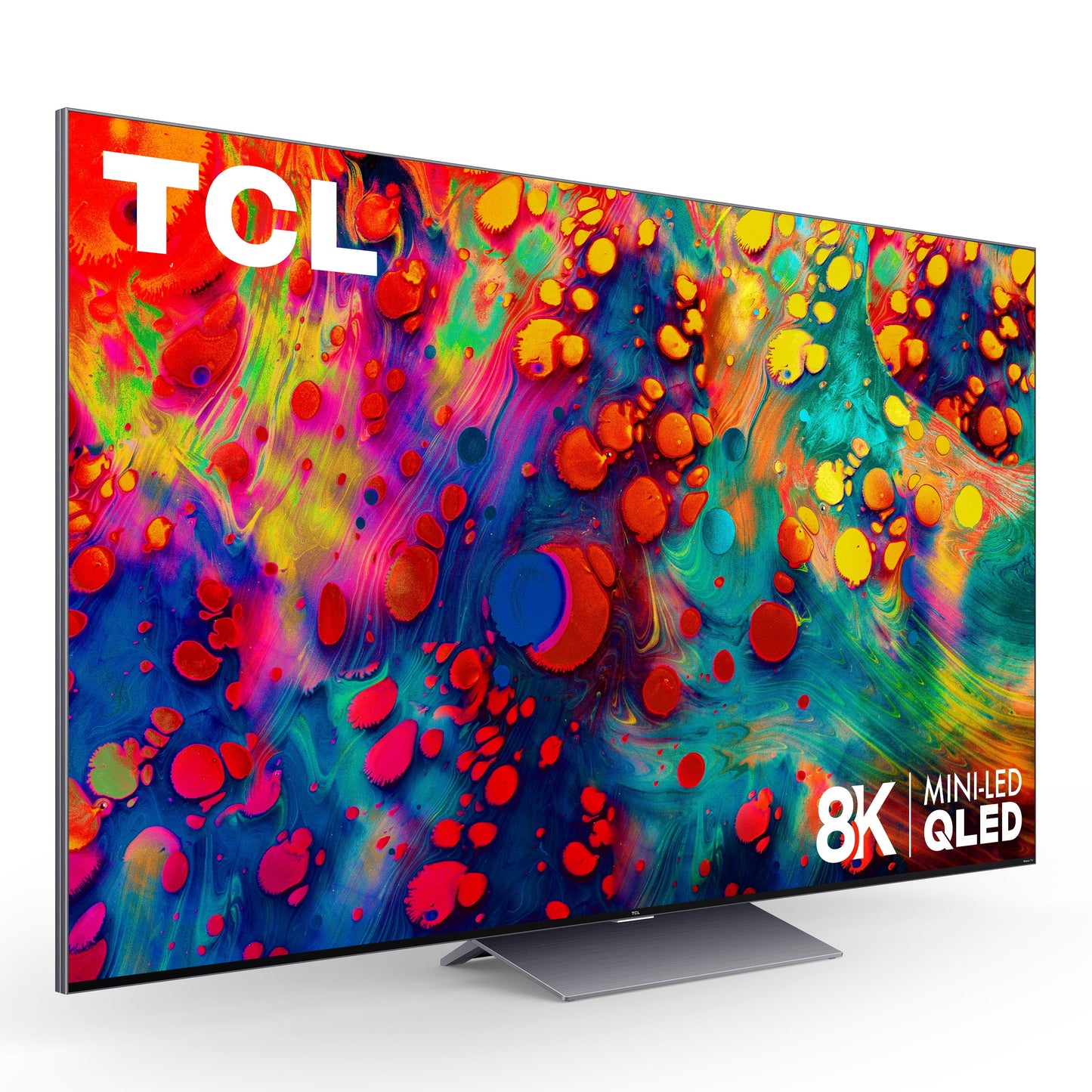 TCL 75" Class 6-Series 8K Mini-LED UHD QLED Dolby Vision HDR Smart Roku TV