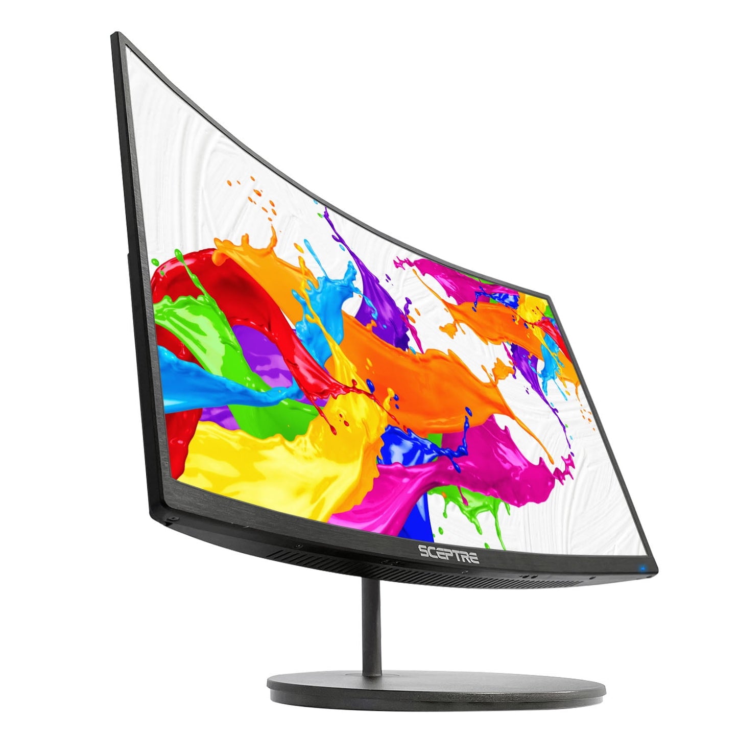 Sceptre C248W-1920RN 24" 1080P LED Curved Computer Monitor, Black