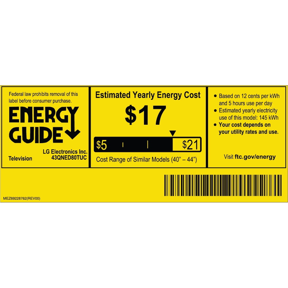 LG 43" Class 4K UHD QNED Wed OS Smart TV - 43QNED80TUC