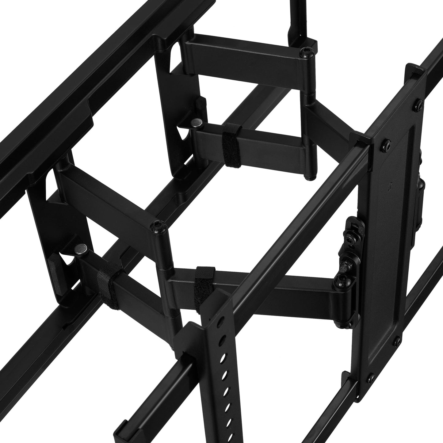 Ultra-slim Full Motion TV Wall Mount for 50" to 86" TVs, swivel ±45°, up to +5°/-20° Tilting
