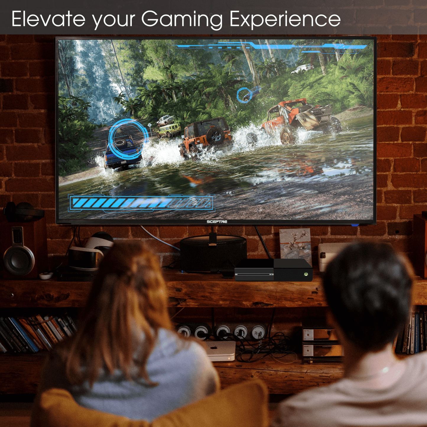 Sceptre 40" Class FHD (1080P) LED TV (X405BV-FSR)-Non-Smart-TV