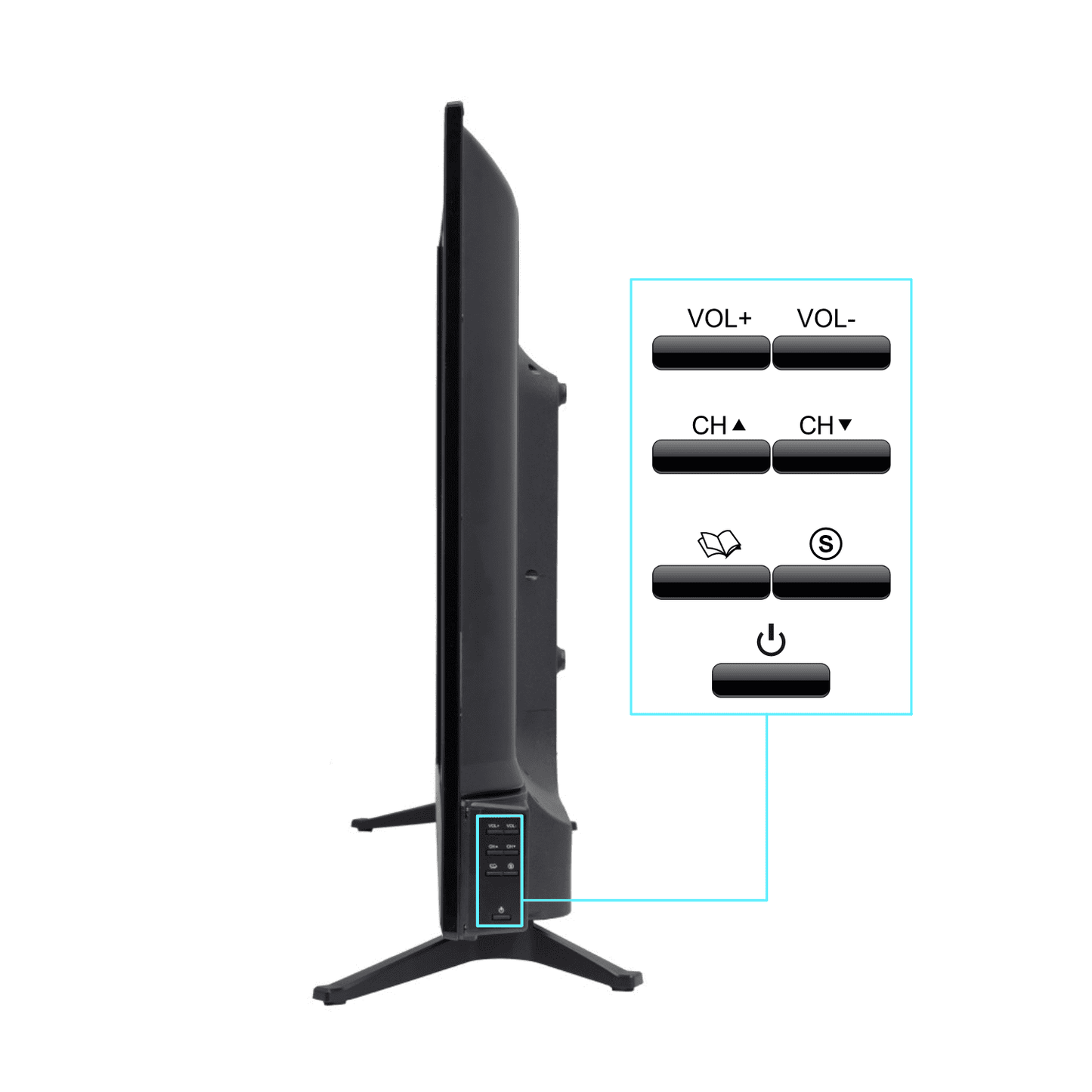 Sceptre 40" Class FHD (1080P) LED TV (X405BV-FSR)-Non-Smart-TV