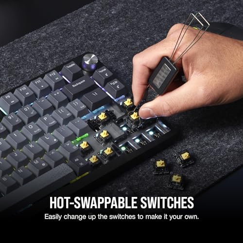 Corsair K65 Plus Wireless 75% RGB Mechanical Gaming Keyboard
