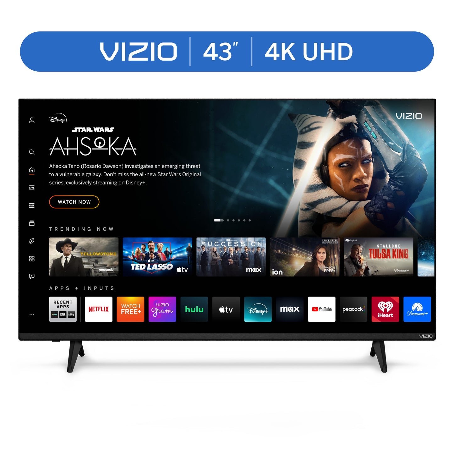 VIZIO 43" Class 4K LED HDR Smart TV