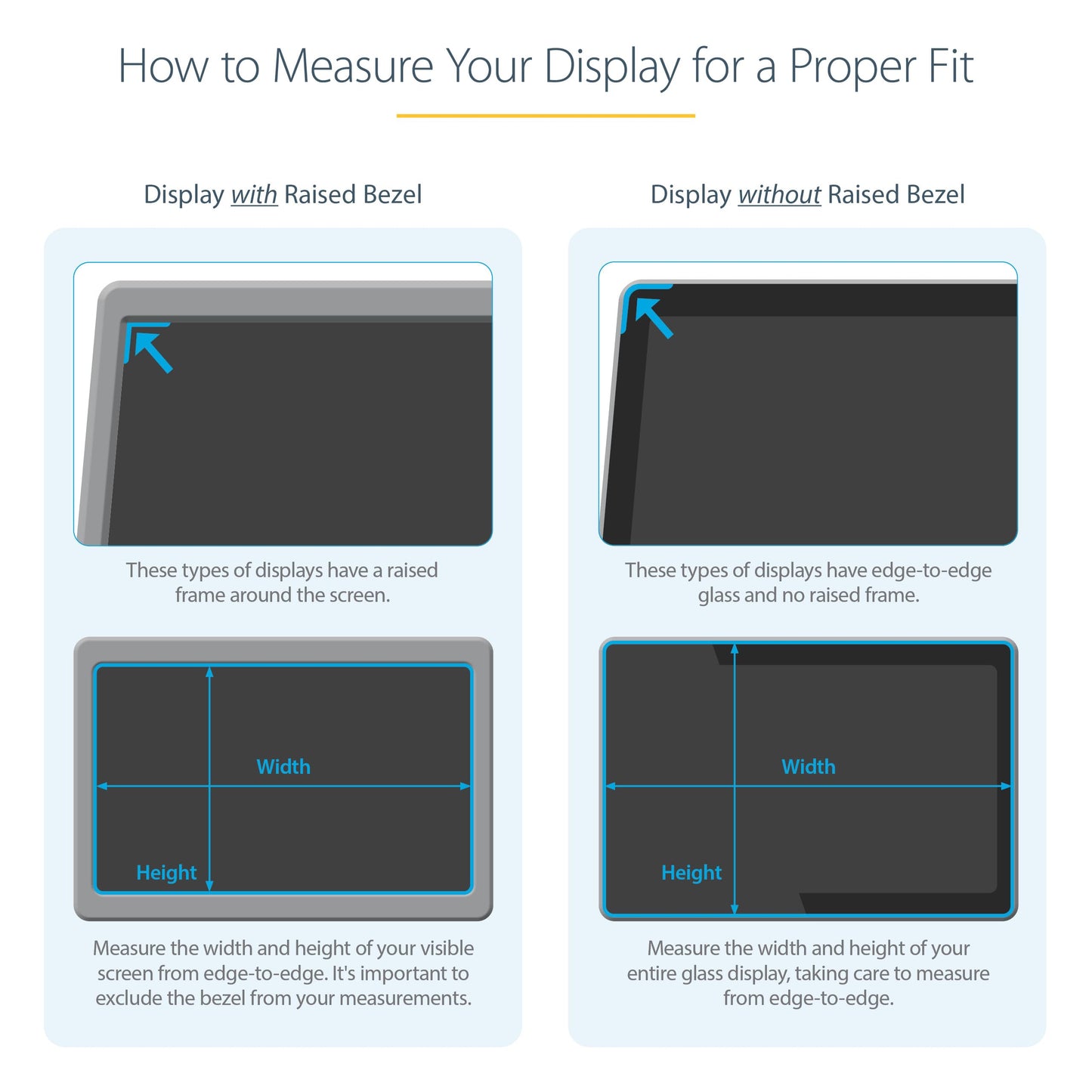 Monitor Privacy Screen for 24 inch PC Display - Computer Screen Security Filter - Blue Light Reducing Screen Protector Film - 16:9 Widescreen - Matte/Glossy - +/-30 Degree, TAA