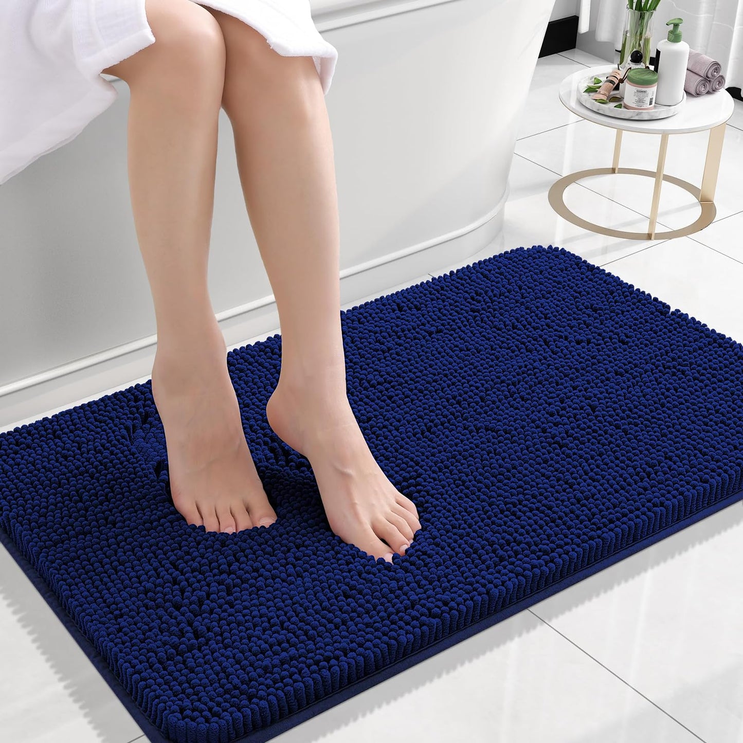Bathroom Rugs 30x20, Extra Soft Absorbent Chenille Bath Rugs