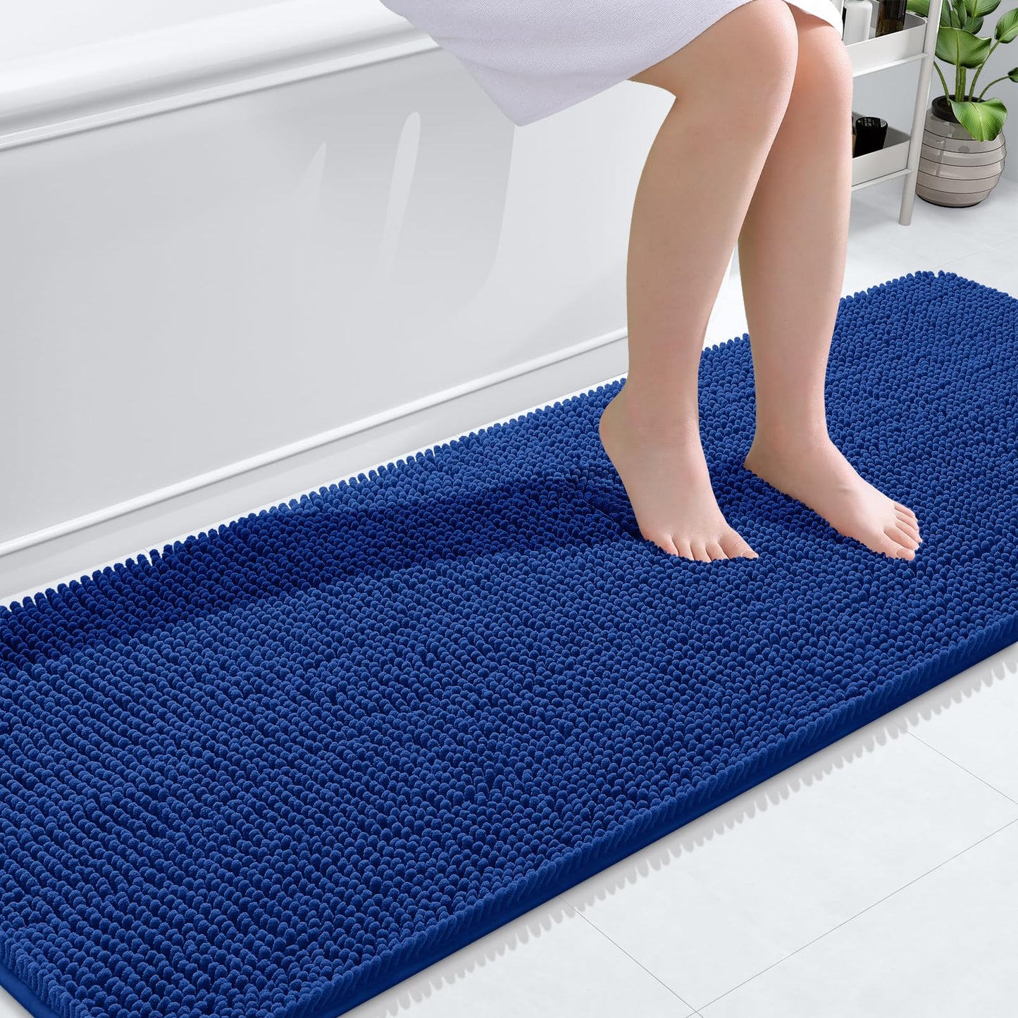 Bathroom Rugs 30x20, Extra Soft Absorbent Chenille Bath Rugs
