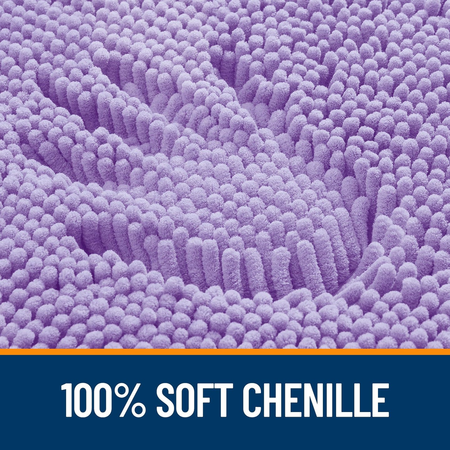 Bathroom Rugs 30x20, Extra Soft Absorbent Chenille Bath Rugs
