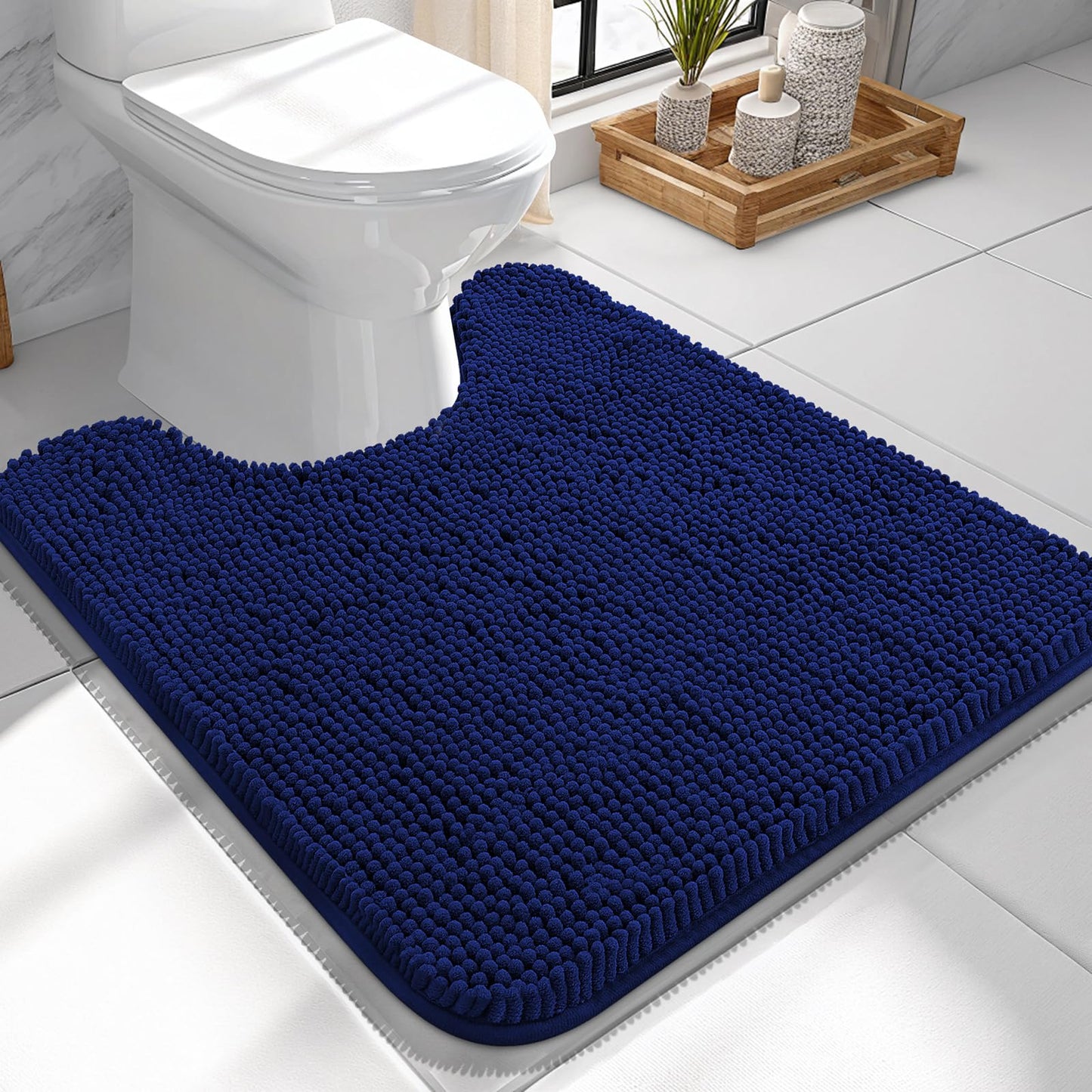 Bathroom Rugs 30x20, Extra Soft Absorbent Chenille Bath Rugs