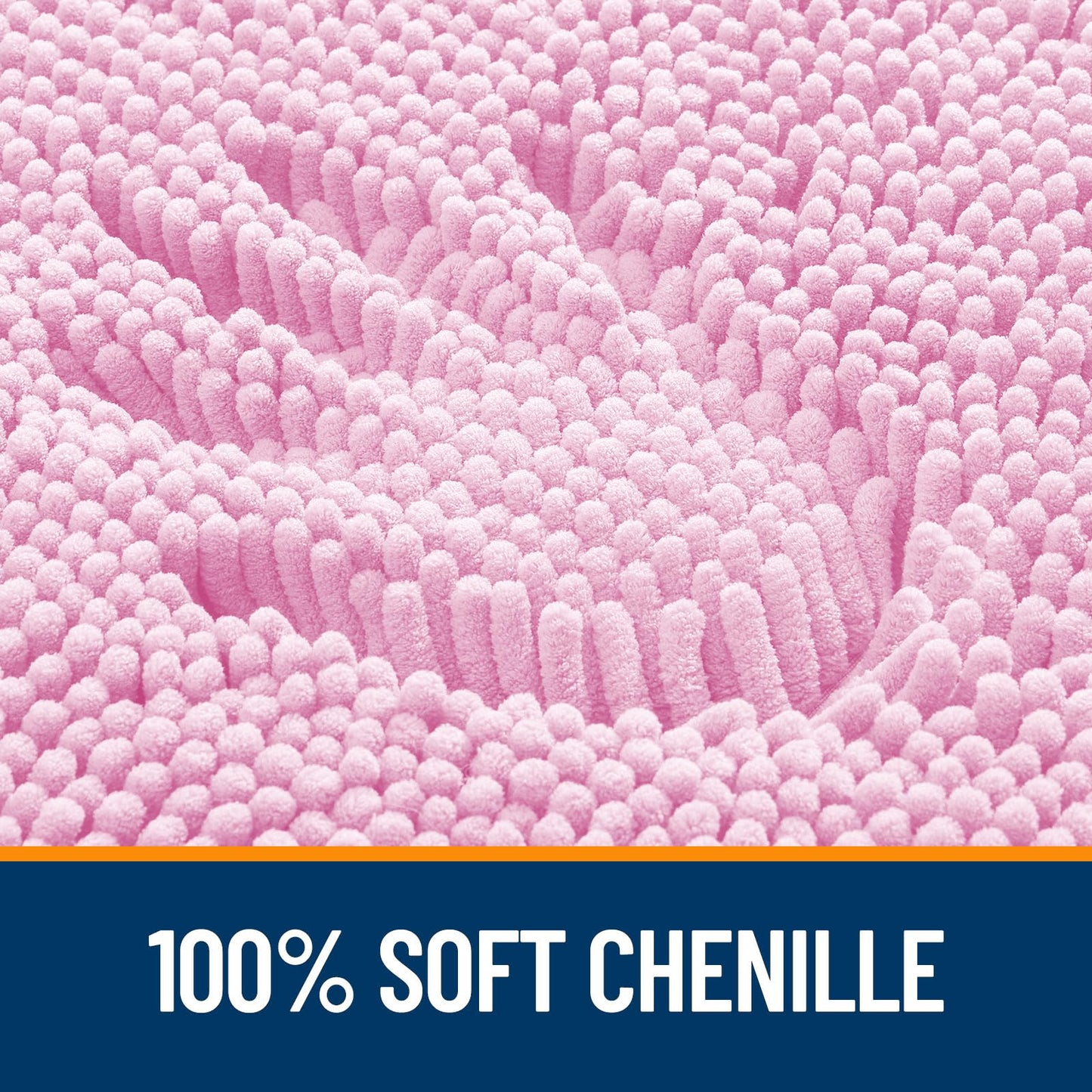 Bathroom Rugs 30x20, Extra Soft Absorbent Chenille Bath Rugs