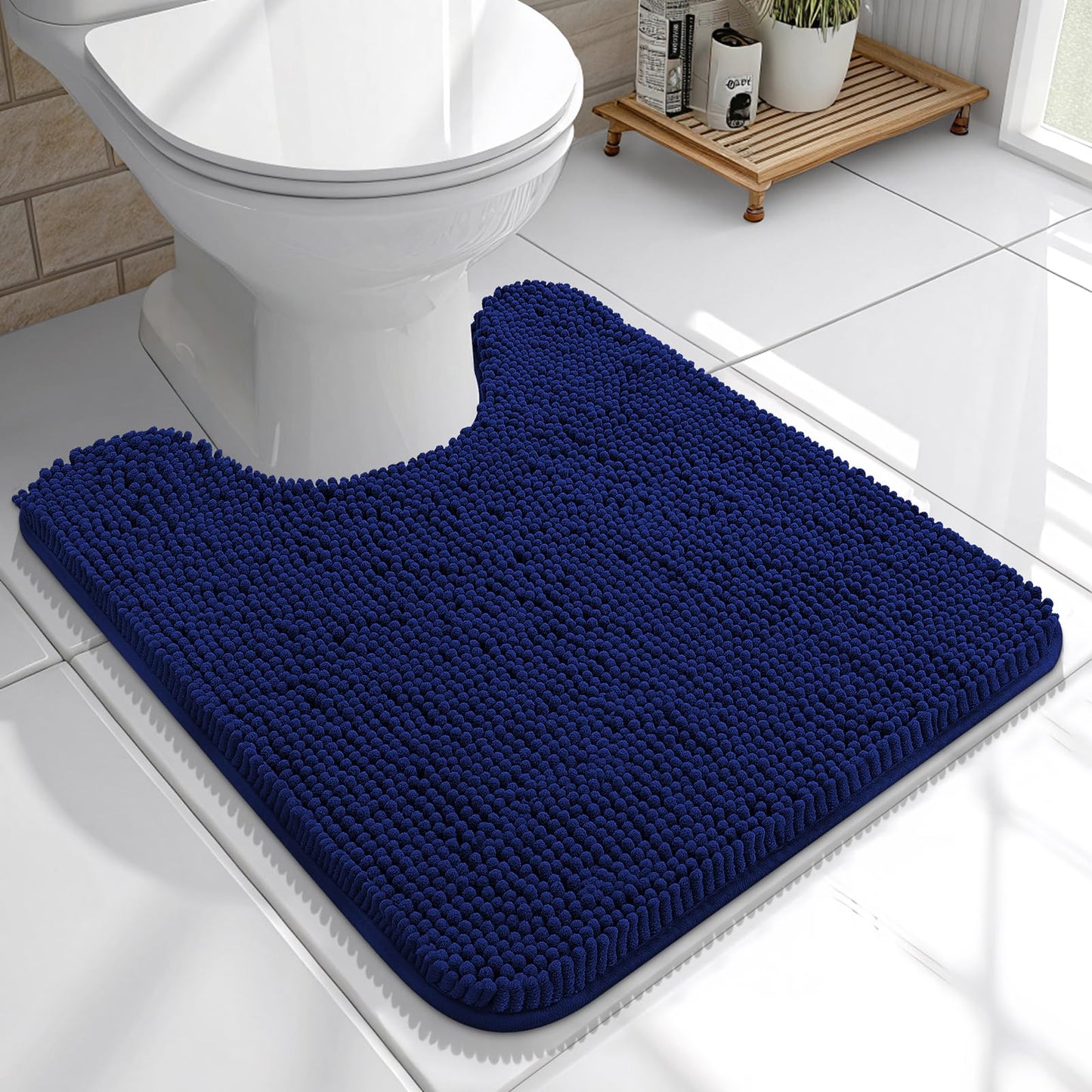 Bathroom Rugs 30x20, Extra Soft Absorbent Chenille Bath Rugs