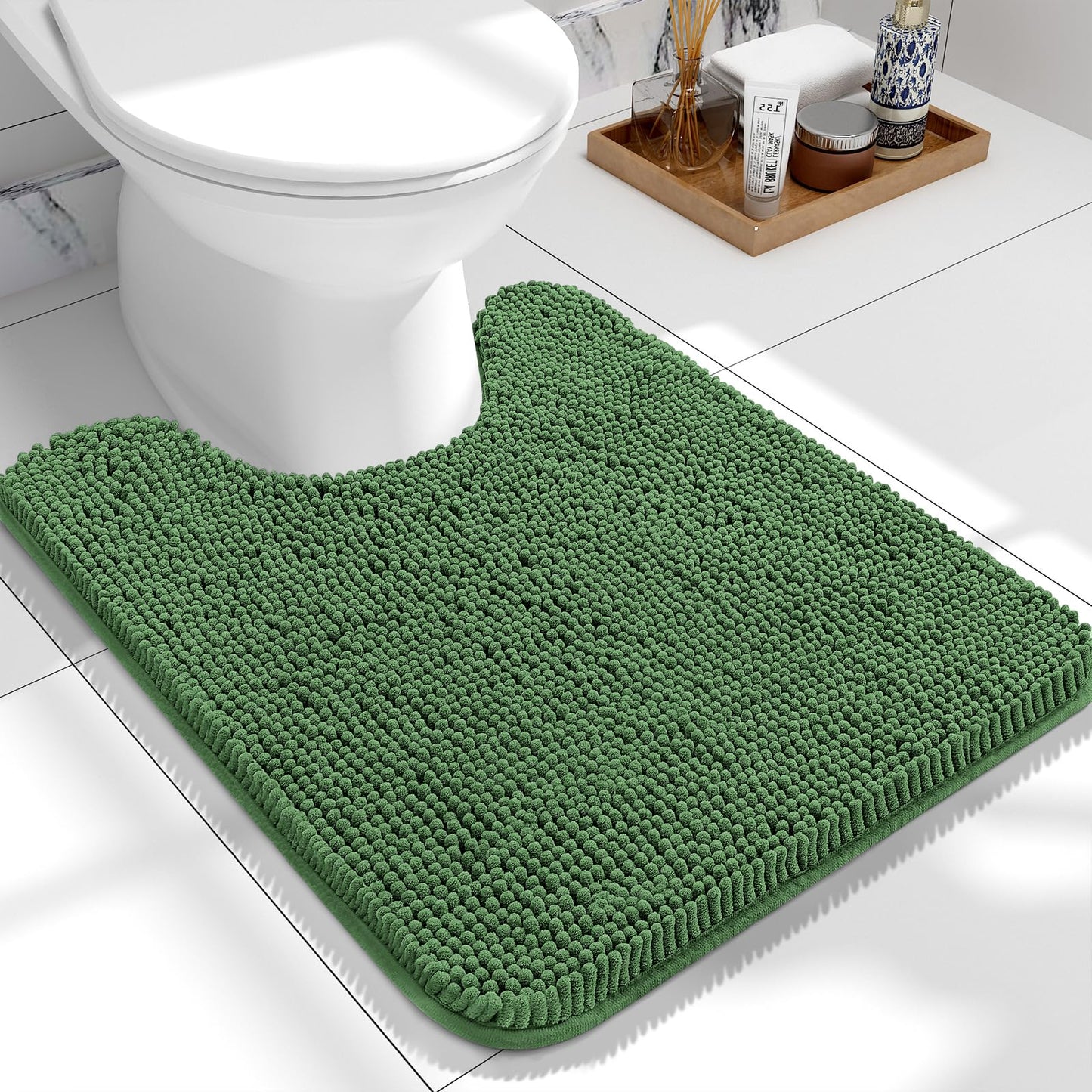 Bathroom Rugs 30x20, Extra Soft Absorbent Chenille Bath Rugs