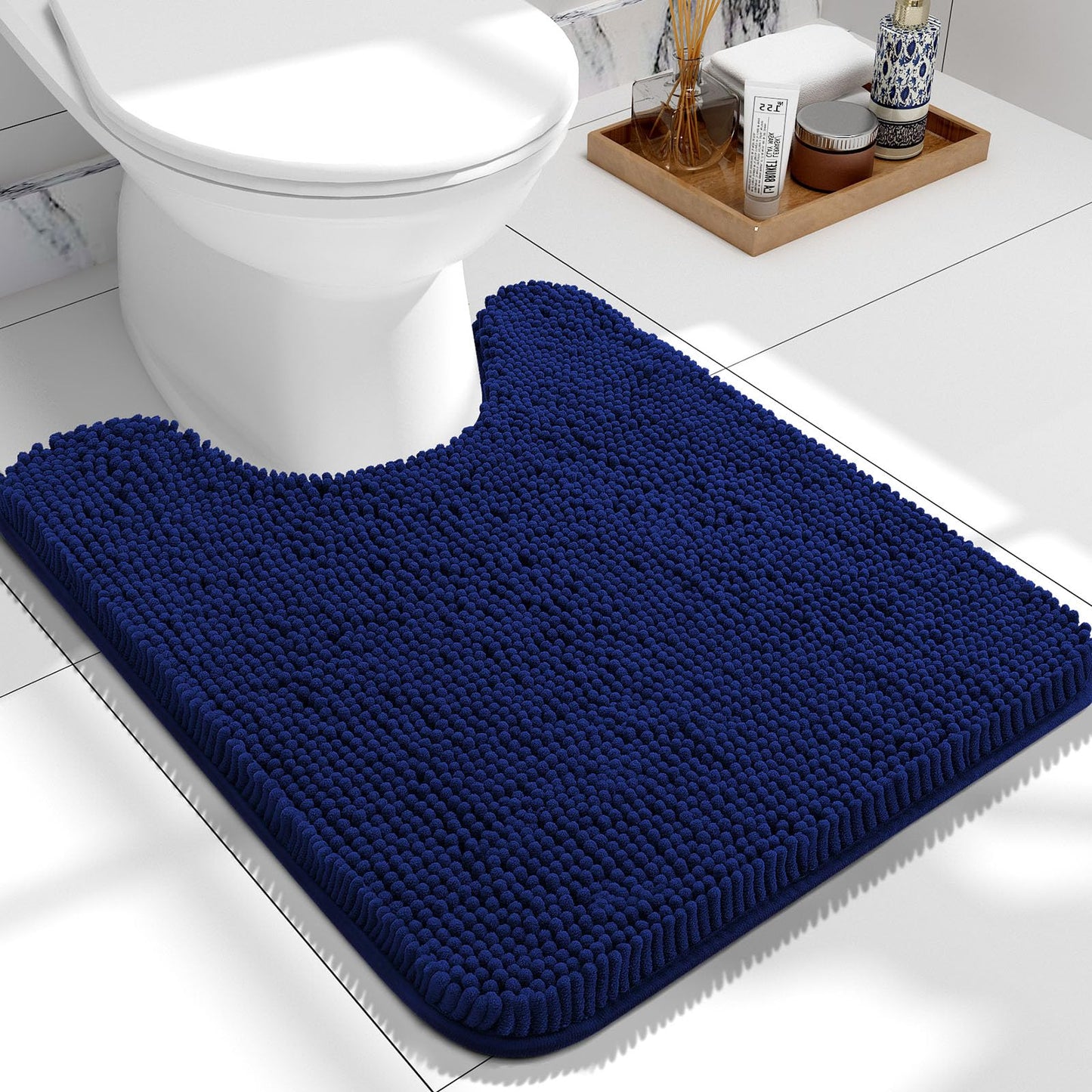 Bathroom Rugs 30x20, Extra Soft Absorbent Chenille Bath Rugs