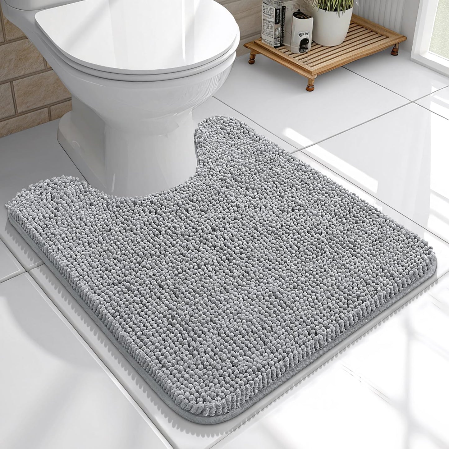 Bathroom Rugs 30x20, Extra Soft Absorbent Chenille Bath Rugs