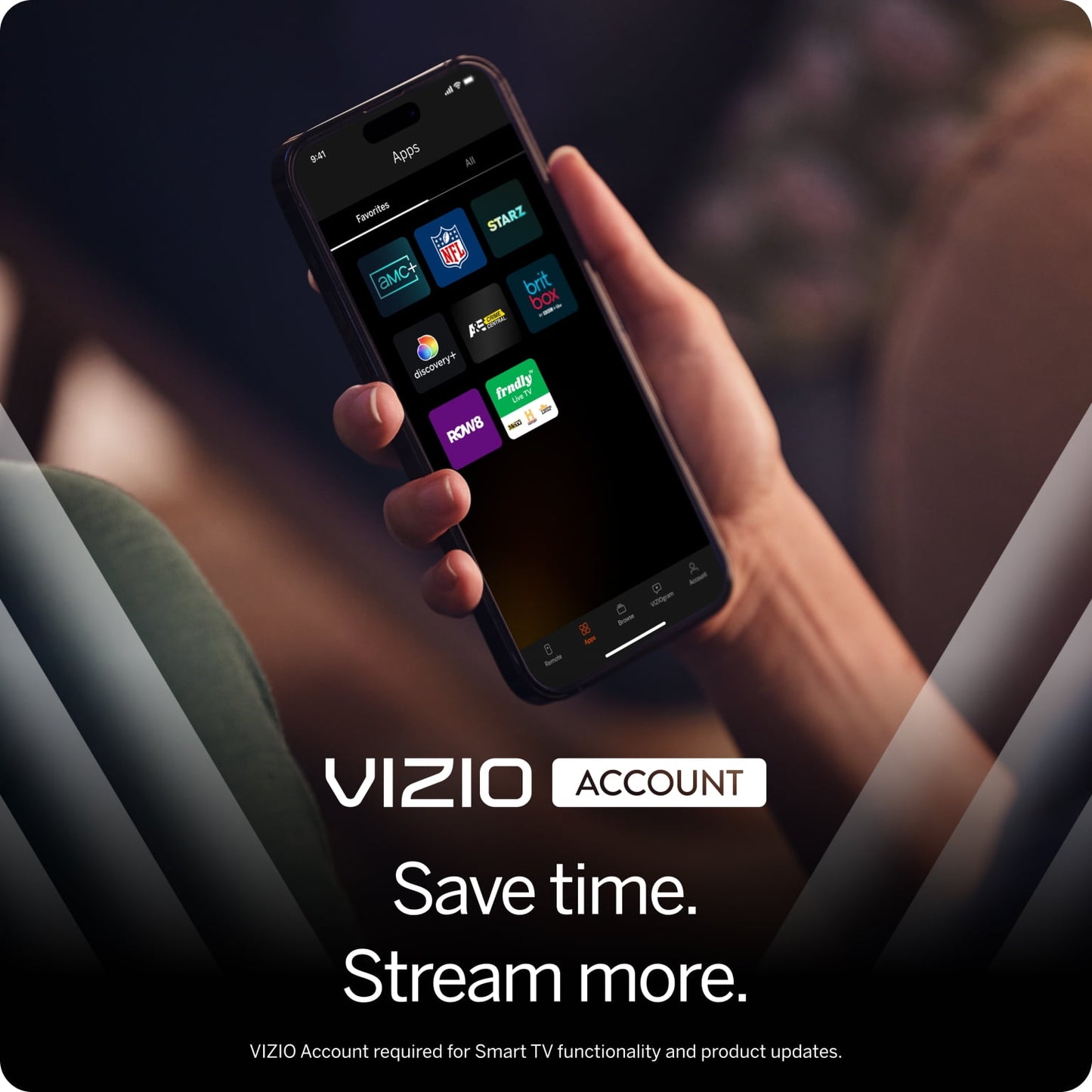VIZIO 43" Class 4K LED HDR Smart TV