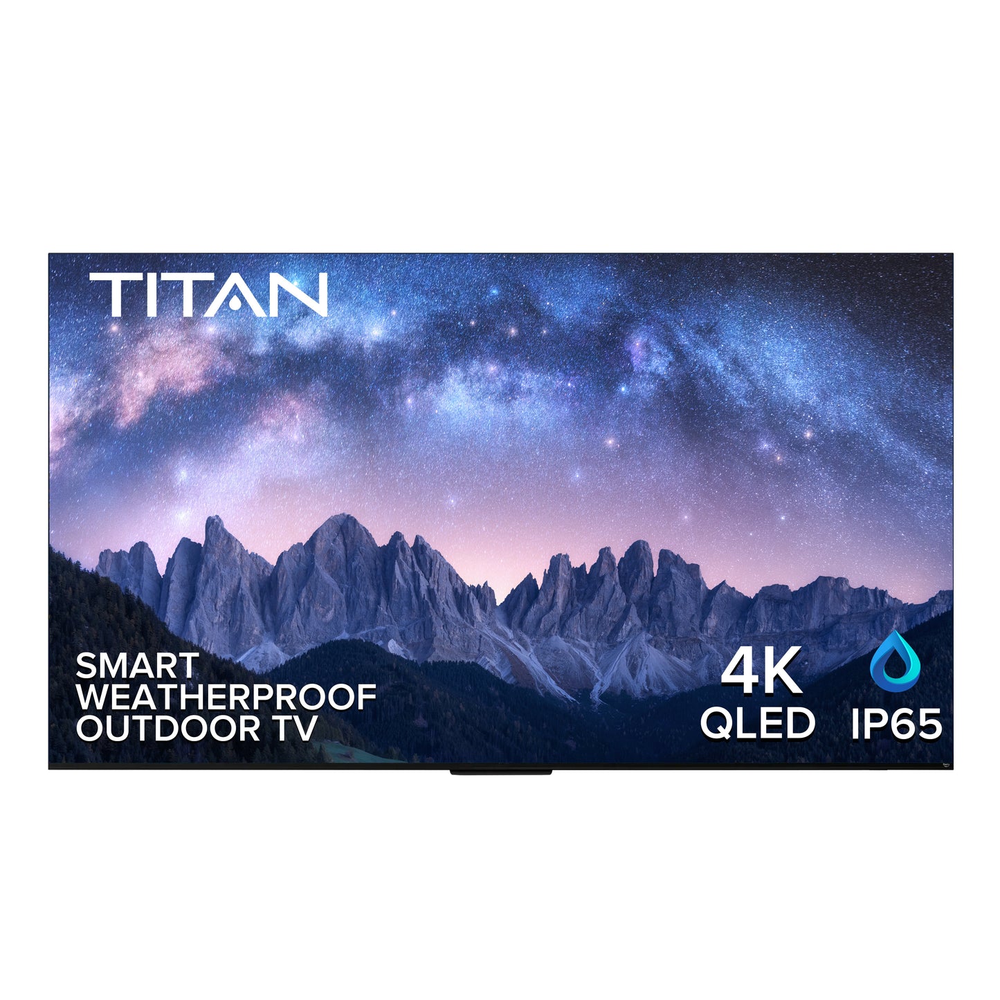 Titan Weatherproof Outdoor TV Covered Patio G-100 QLED 4K Smart TV powered by Fire TV OS