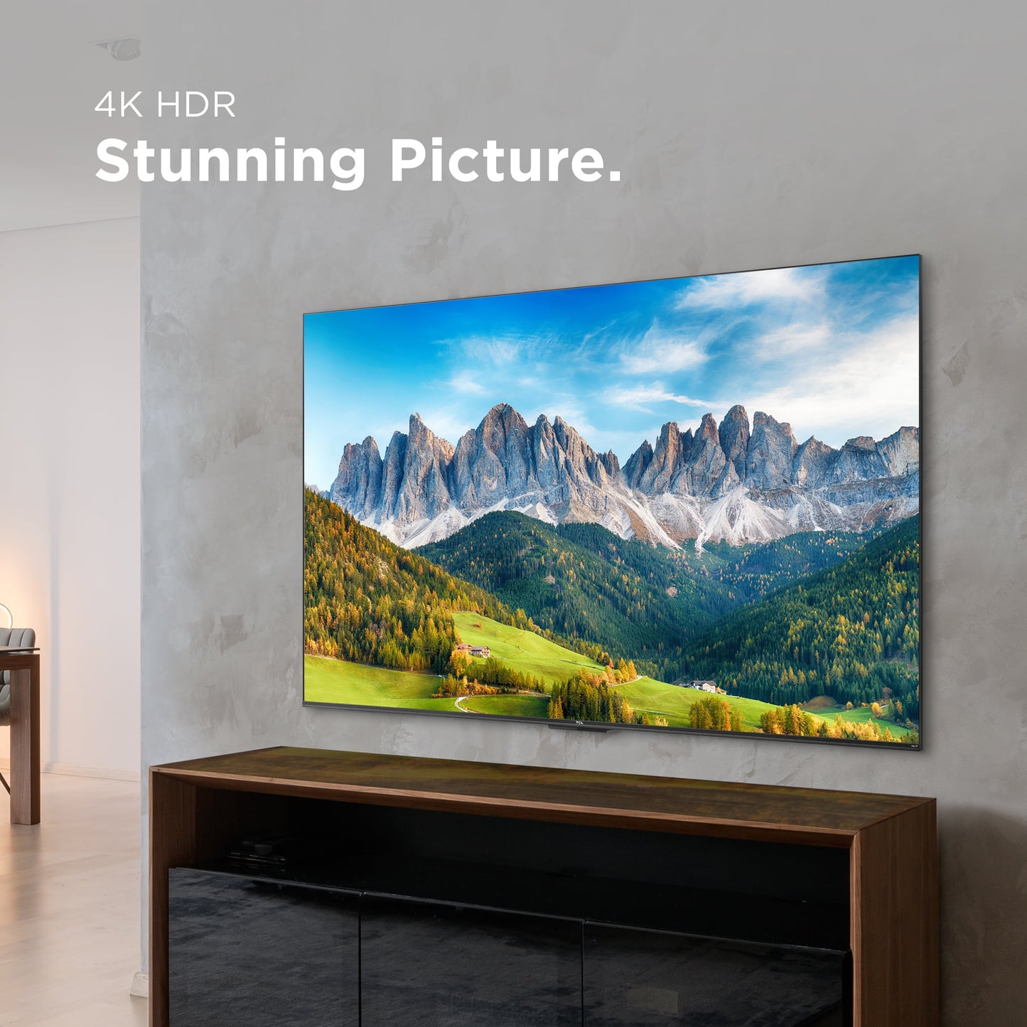 TCL 43" Class 4-Series 4K UHD HDR Smart Roku TV