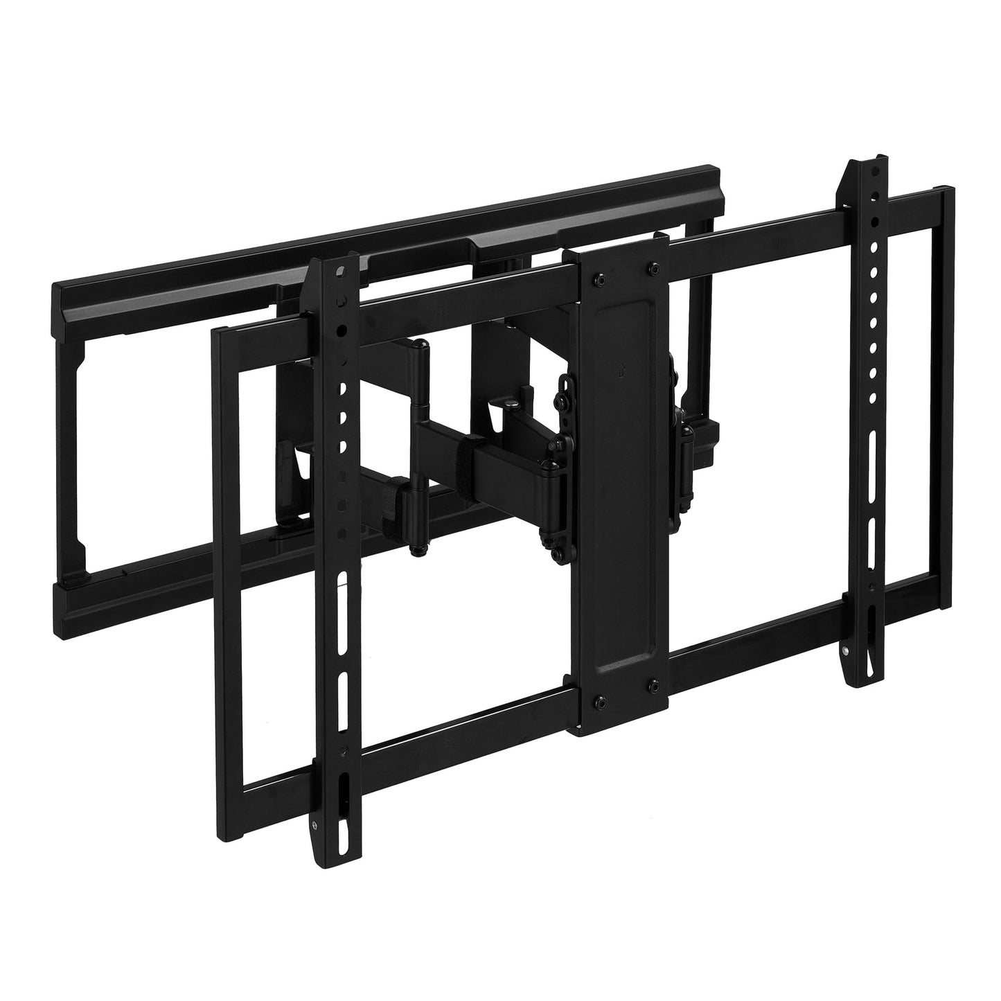 Ultra-slim Full Motion TV Wall Mount for 50" to 86" TVs, swivel ±45°, up to +5°/-20° Tilting