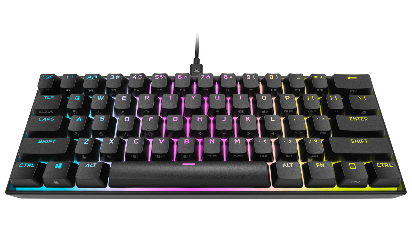 Corsair K65 RGB Mini Mechanical Gaming Keyboard - CHERRY MX Red