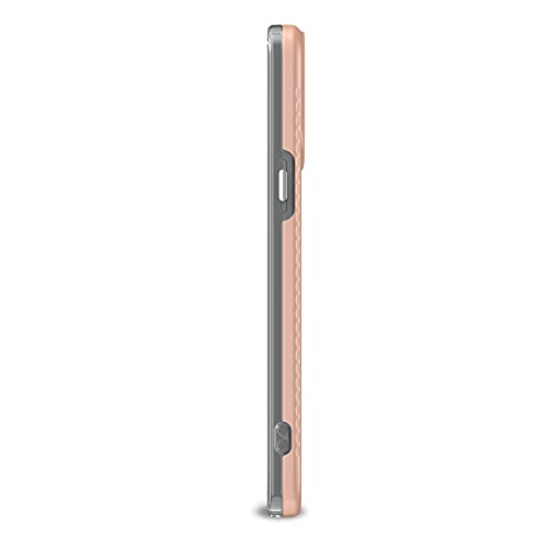 Iphone Case with Tempered Glass Compatible with Apple iPhone 13 Pro (6.1) - Rose Gold