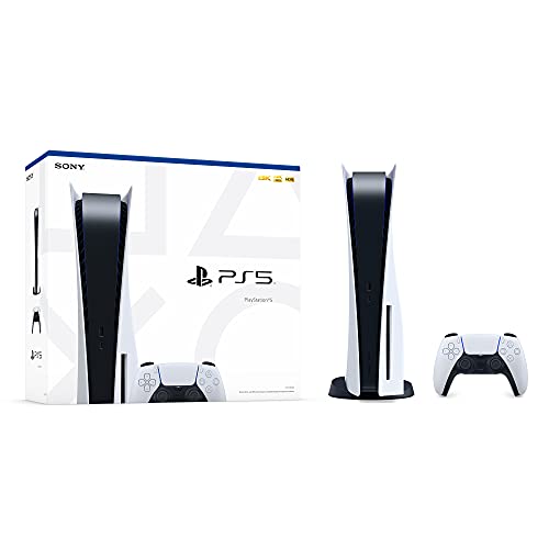 Sony-PlayStation 5 Disk Version Console with GAME: Ratchet & Clank: Rift Apart Game