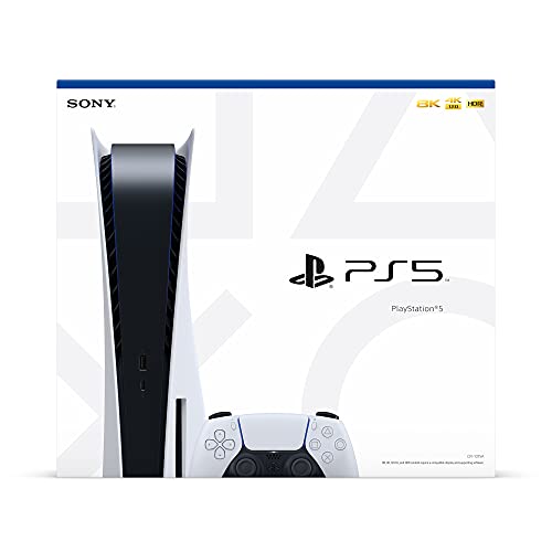 Sony-PlayStation 5 Disk Version Console with GAME: Ratchet & Clank: Rift Apart Game