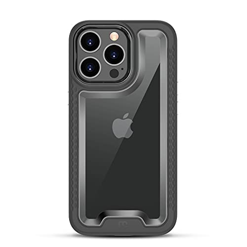 Iphone Case with Tempered Glass Compatible with Apple iPhone 13 Pro (6.1) - Rose Gold