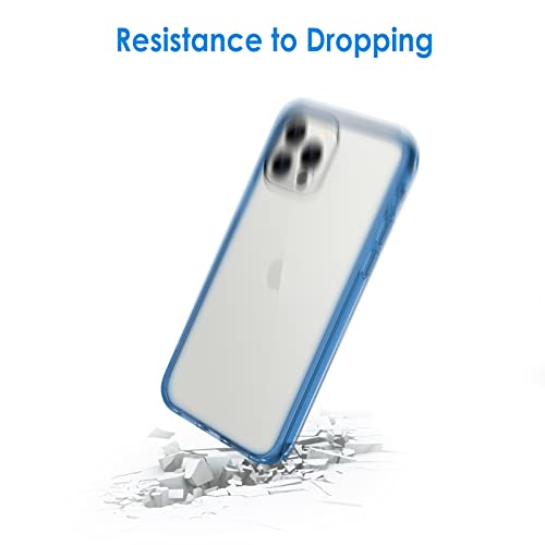 iPhone 12/12 Pro 6.1-Inch, Shockproof Phone Bumper Cover, Anti-Scratch Clear Back (HD Clear)