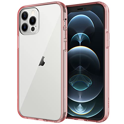 iPhone 12/12 Pro 6.1-Inch, Shockproof Phone Bumper Cover, Anti-Scratch Clear Back (HD Clear)