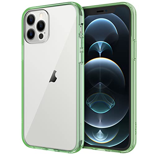 iPhone 12/12 Pro 6.1-Inch, Shockproof Phone Bumper Cover, Anti-Scratch Clear Back (HD Clear)
