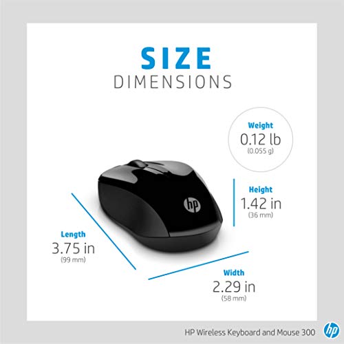 HP Wireless Keyboard and Mouse 300