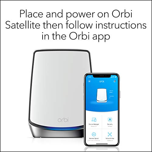 NETGEAR Orbi Whole Home Tri-band Mesh Wi-Fi 6 System