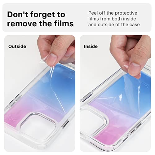 Magnetic Slim Case for iPhone 14 Pro Max Case 6.7", Compatible with MagSafe, Military Grade Drop Shockproof