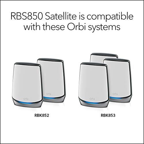 NETGEAR Orbi Whole Home Tri-band Mesh Wi-Fi 6 System