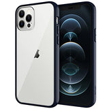 iPhone 12/12 Pro 6.1-Inch, Shockproof Phone Bumper Cover, Anti-Scratch Clear Back (HD Clear)