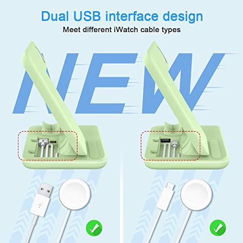Wireless Charger 3 in 1, 15W Fast Charging Station