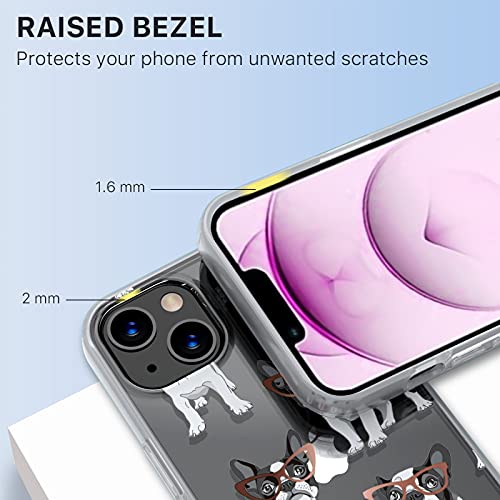 Mood Series Case Compatible with Apple iPhone 13 Pro (6.1) - Chic Frenchie