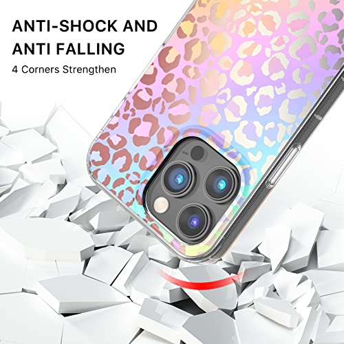 Magnetic Slim Case for iPhone 14 Pro Max Case 6.7", Compatible with MagSafe, Military Grade Drop Shockproof