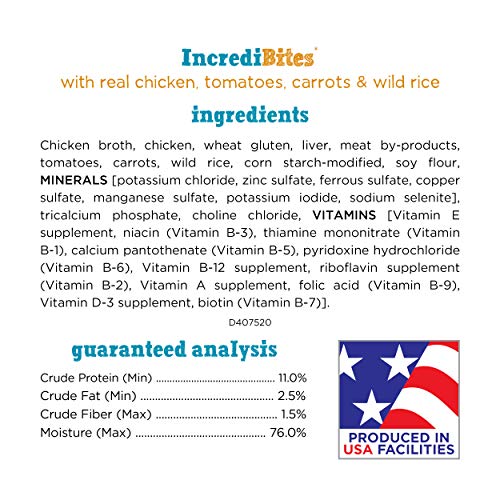 Purina Beneful Small Breed Wet Dog Food Variety Pack, IncrediBites with Real Beef, Chicken or Salmon - Cans