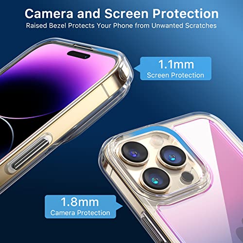 Magnetic Slim Case for iPhone 14 Pro Max Case 6.7", Compatible with MagSafe, Military Grade Drop Shockproof