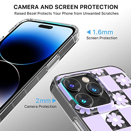 Magnetic Slim Case for iPhone 14 Pro Max Case 6.7", Compatible with MagSafe, Military Grade Drop Shockproof