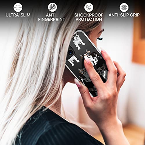Mood Series Case Compatible with Apple iPhone 13 Pro (6.1) - Chic Frenchie