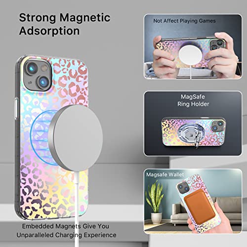 Magnetic Slim Case for iPhone 14 Pro Max Case 6.7", Compatible with MagSafe, Military Grade Drop Shockproof