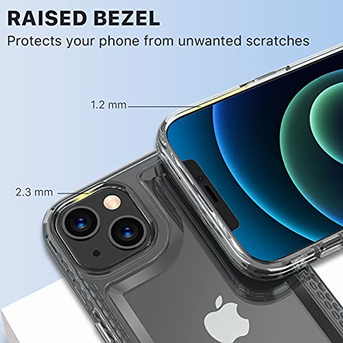Iphone Case with Tempered Glass Compatible with Apple iPhone 13 Pro (6.1) - Rose Gold