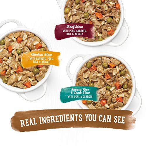Purina Beneful Small Breed Wet Dog Food Variety Pack, IncrediBites with Real Beef, Chicken or Salmon - Cans