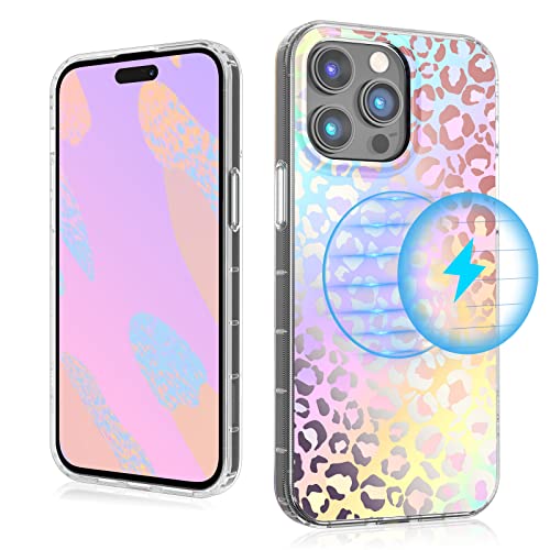 Magnetic Slim Case for iPhone 14 Pro Max Case 6.7", Compatible with MagSafe, Military Grade Drop Shockproof
