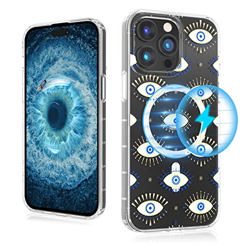 Magnetic Slim Case for iPhone 14 Pro Max Case 6.7", Compatible with MagSafe, Military Grade Drop Shockproof