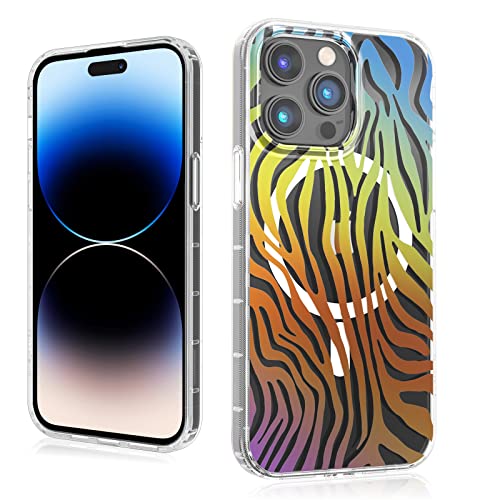 Magnetic Slim Case for iPhone 14 Pro Max Case 6.7", Compatible with MagSafe, Military Grade Drop Shockproof