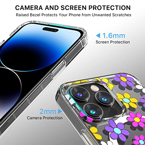 Magnetic Slim Case for iPhone 14 Pro Max Case 6.7", Compatible with MagSafe, Military Grade Drop Shockproof