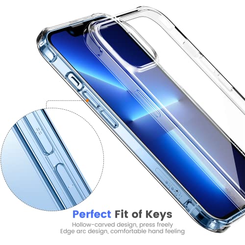 iPhone 13 Pro Max Clear Case Protective Bumper Case